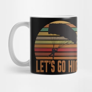 Vintage parachuting Mug